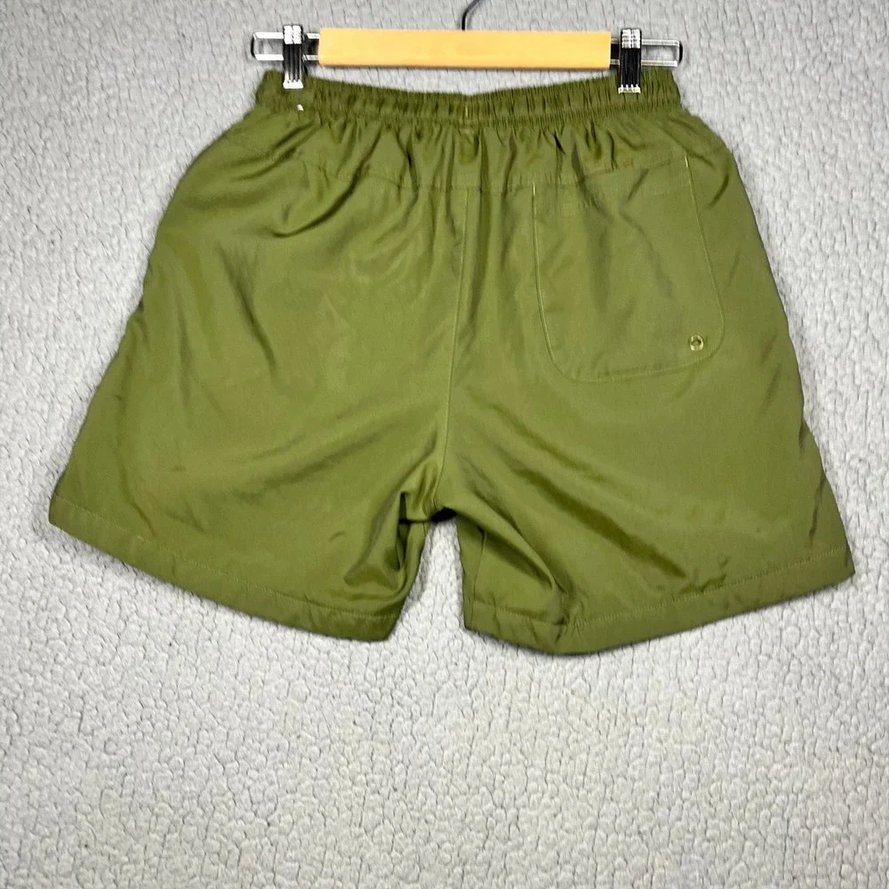 Nike Mens Sportswear Woven Flow Shorts Olive Green AR2382-326 Size Small